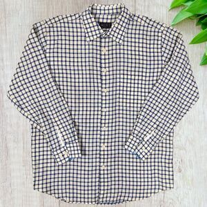 Anthropologie Mine Mens Shirt Sz XL Linen Contrasting Sleeves Minimalist Resort